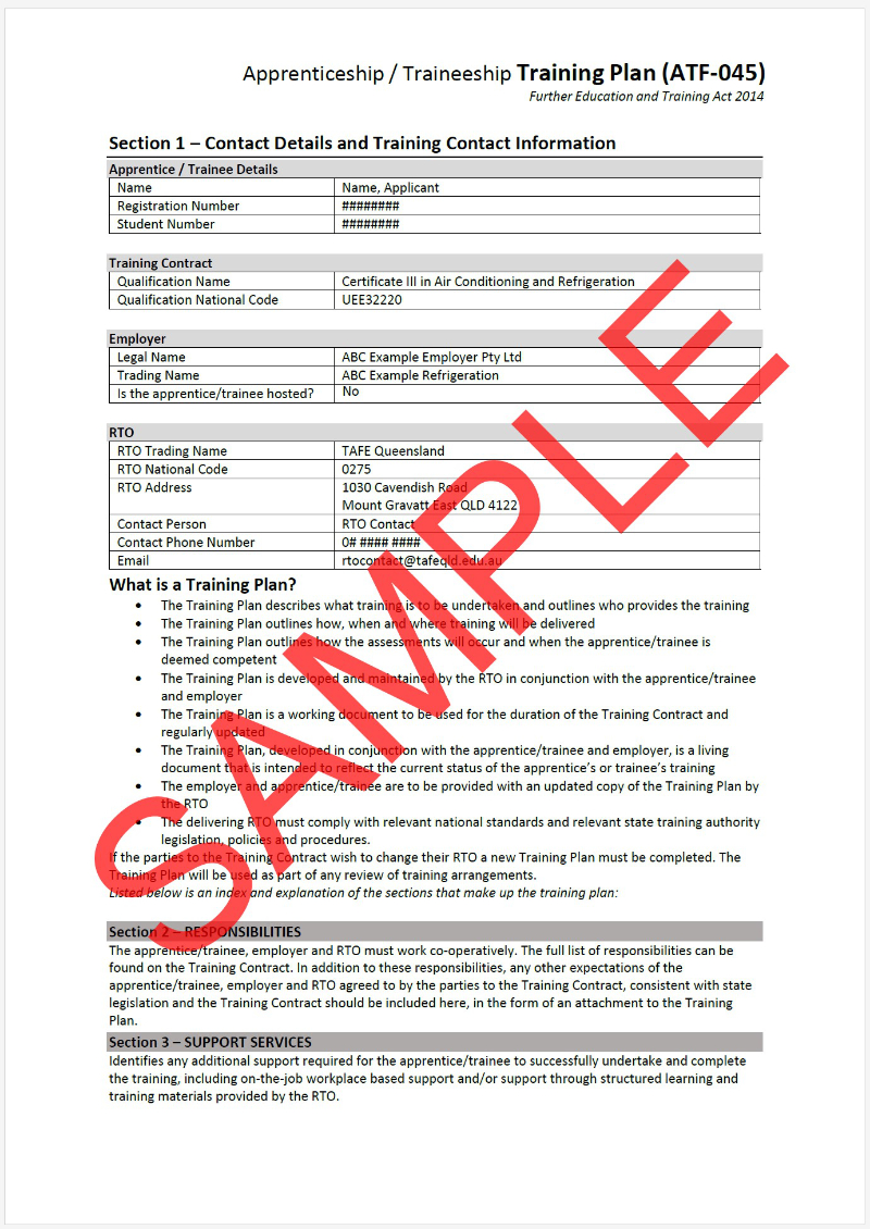 Licence Application Australian Refrigeration Council